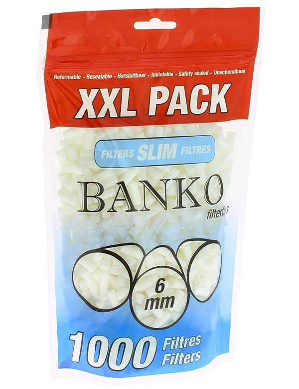 Filtres Cigarette "BANKO" X1000