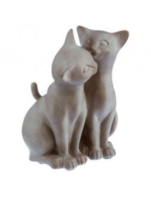 Statuette Couple de Chat