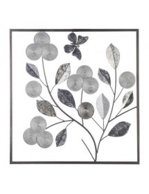 Décoration Murale Métal Silver Atmosphera
