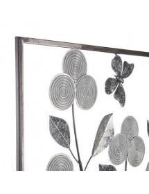 Décoration Murale Métal Silver Atmosphera