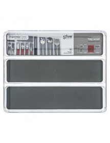 Range Couverts transparent 3 Compartiments