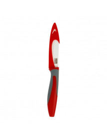 Couteau céramique rouge avec étui  : Tranchant et durabilité !