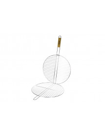 Grille de barbecue ronde double 40 cm. : Grillez facilement avec Neka