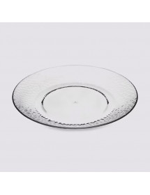 Assiette à dessert en plastique Estiva : Léger, résistant idéal pour le camping