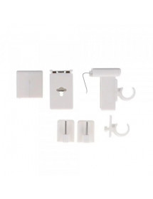 Supports sans percer tringle à rideau : Fixez facilement sans perçage !