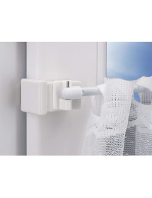 Supports sans percer tringle à rideau : Fixez facilement sans perçage !