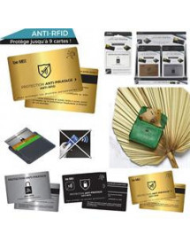 Etui anti piratage : Protégez votre carte bancaire