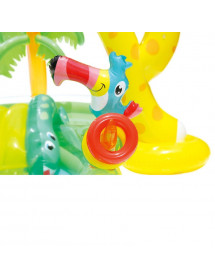 Aire de jeux aquatiques gonflable Girafe