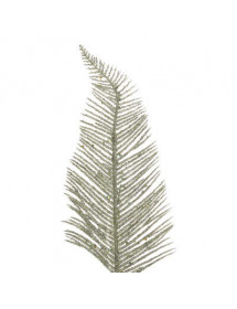 Branche de fougère Vert Pailleté