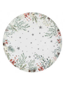 Assiette de présentation déco Branches