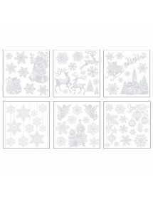 Autocollants de Noël pour fenêtres