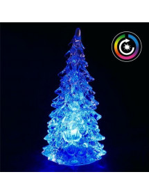 Sapin lumineux avec variations de lumières