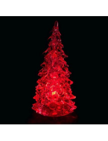 Sapin lumineux avec variations de lumières