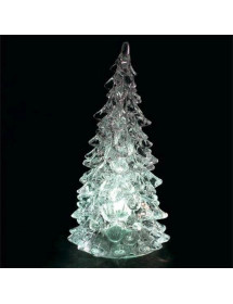 Sapin lumineux avec variations de lumières