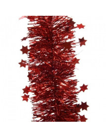 Guirlande de Noël laser étoile rouge