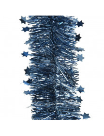 Guirlande de Noël laser étoile bleu