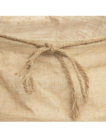 Cache pied de sapin en jute Jedle