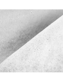 Tapis neige artificielle pailleté blanche