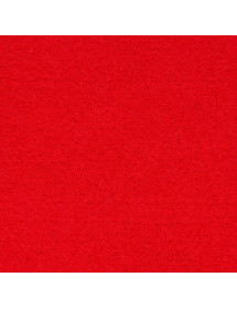 Tapis de Noël rouge en feutrine