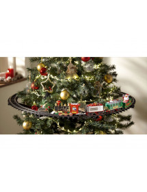 Train électrique pour sapin de Noël