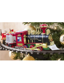 Train électrique pour sapin de Noël