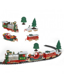 Train électrique de Noël musical
