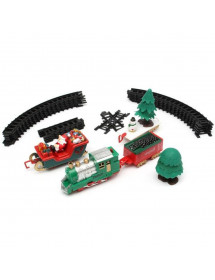 Train électrique de Noël musical