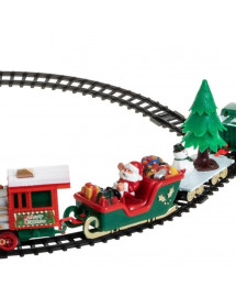 Train électrique de Noël musical