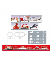 Train électrique de Noël musical et lumineux