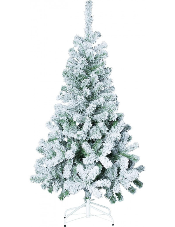 Sapin artificiel floqué 180 cm.