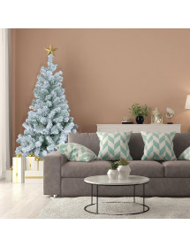 Sapin artificiel floqué 180 cm.