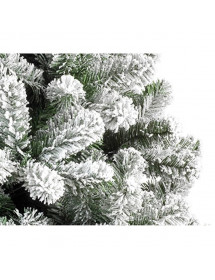 Sapin artificiel floqué 180 cm.