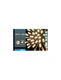 Guirlande lumineuse 200 leds luxe blanc chaud