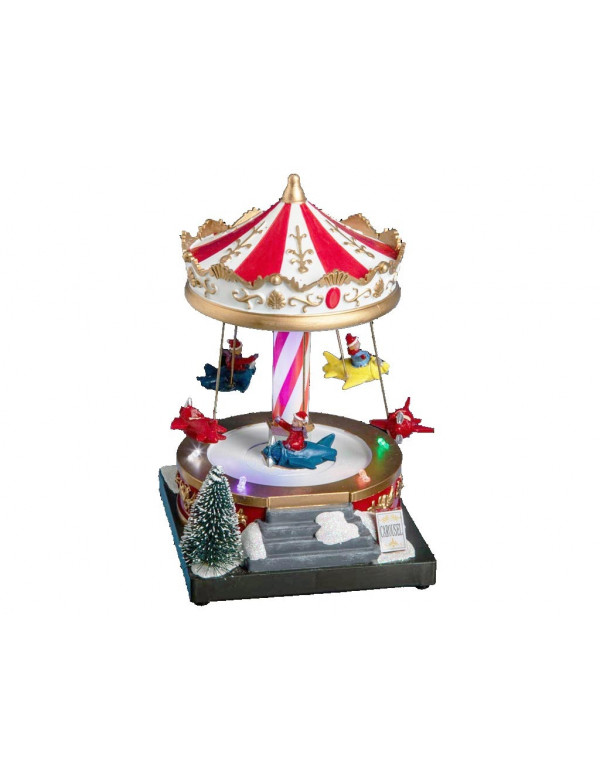 Village de Noël carrousel
