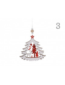 Décoration de Noël en bois