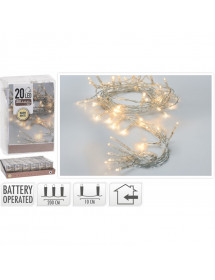 Guirlande lumineuse led blanc chaud