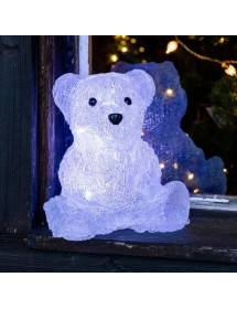 Décoration de Noël lumineuse Ours polaire