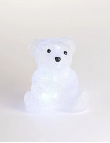 Décoration de Noël lumineuse Ours polaire