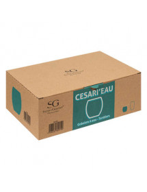 Verre Cesari'eau bas x1