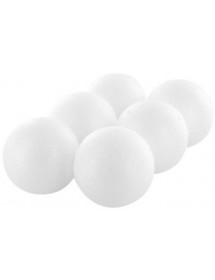 Boules polystyrènes 5 cm. x6