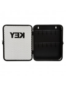 boite a clé industriel vintage métal noir