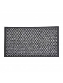 Tapis d'entrée Lisa gris 80 x 120 cm