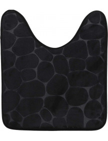 Tapis de wc noir