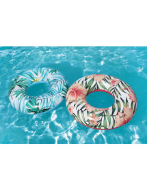 Bouée donuts Tropical 119 cm.