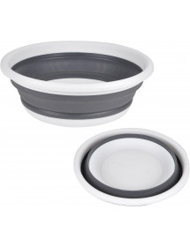 Bassine rétractable 9 litres anthracite