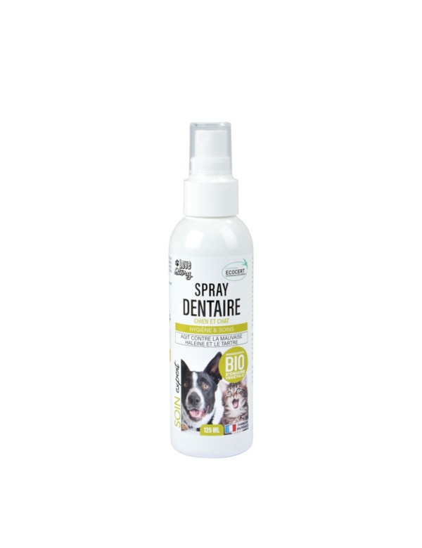 spray dentaire pour animaux
