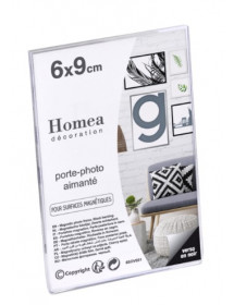 Porte photo aimanté 6 x 9 cm.