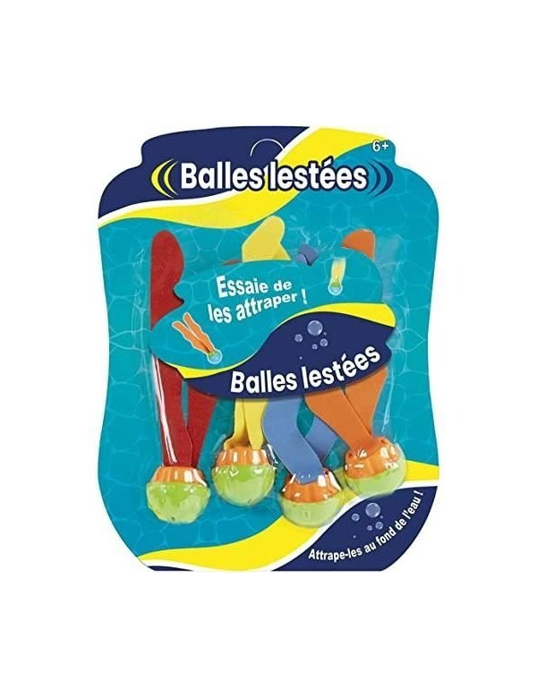 Balles lestées x4