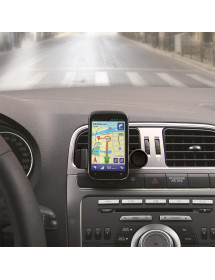 Support téléphone pour grille aération universel