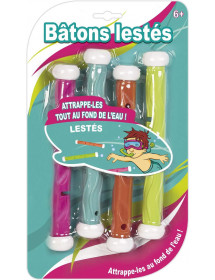 Bâtons lestés x4